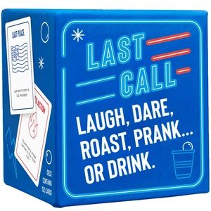New OFF TOPIC Last Call Drinking Game for Adults - Game Cards for Parties